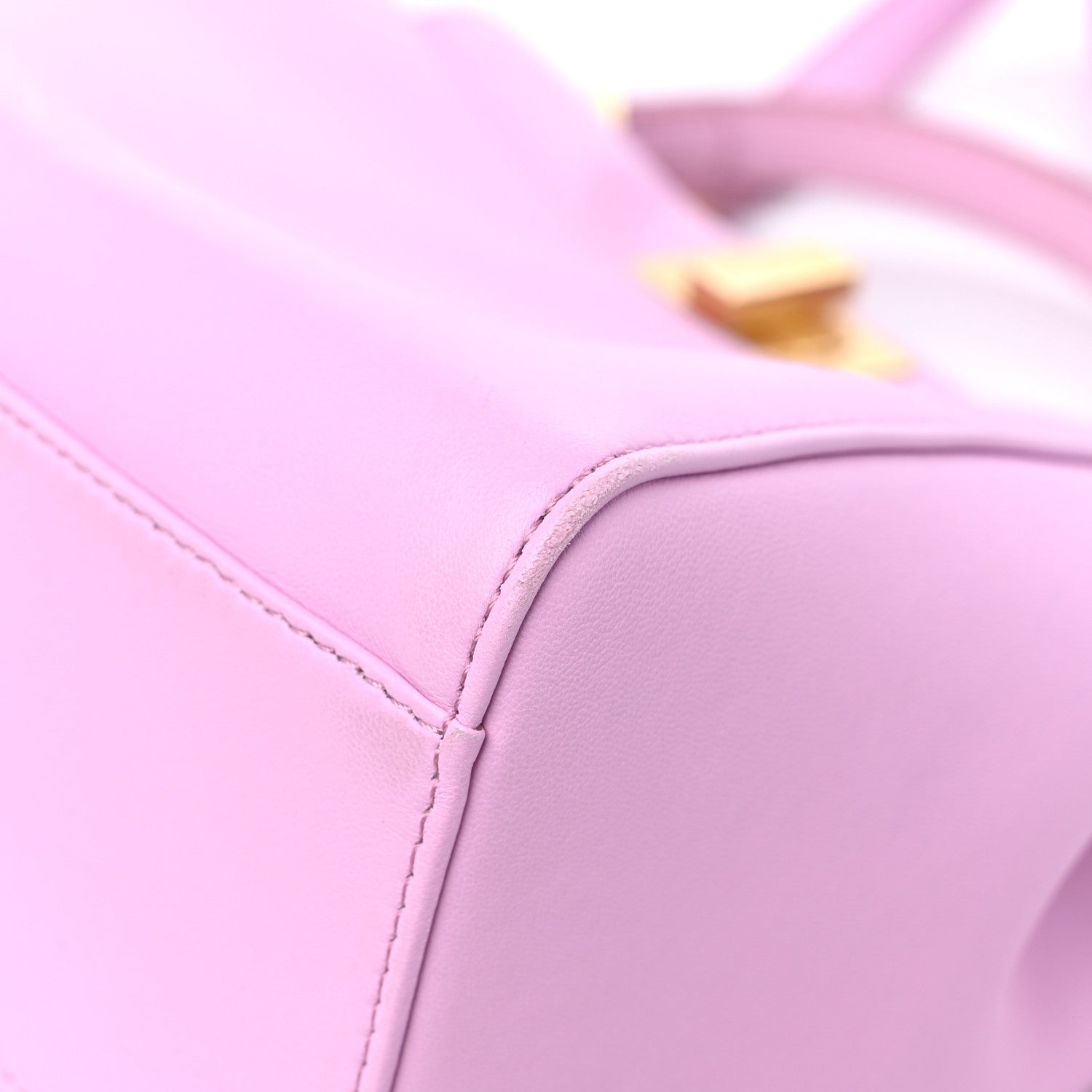 Fendi Nappa Stacked Bar Mini Peekaboo Iconic Satchel Lavanda 11 of 11