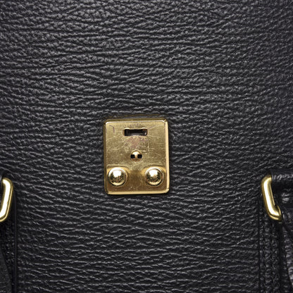 3.1 Phillip Lim 3.1 Textured Calfskin Large Pashli Satchel Black 8 of 11