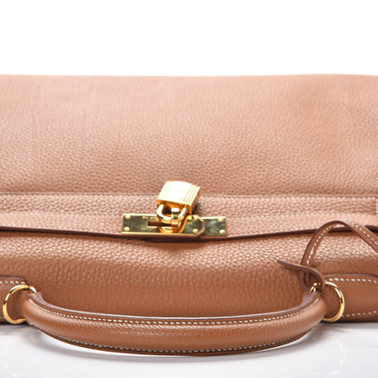 Hermes Togo Kelly Retourne 32 Gold 35 of 37