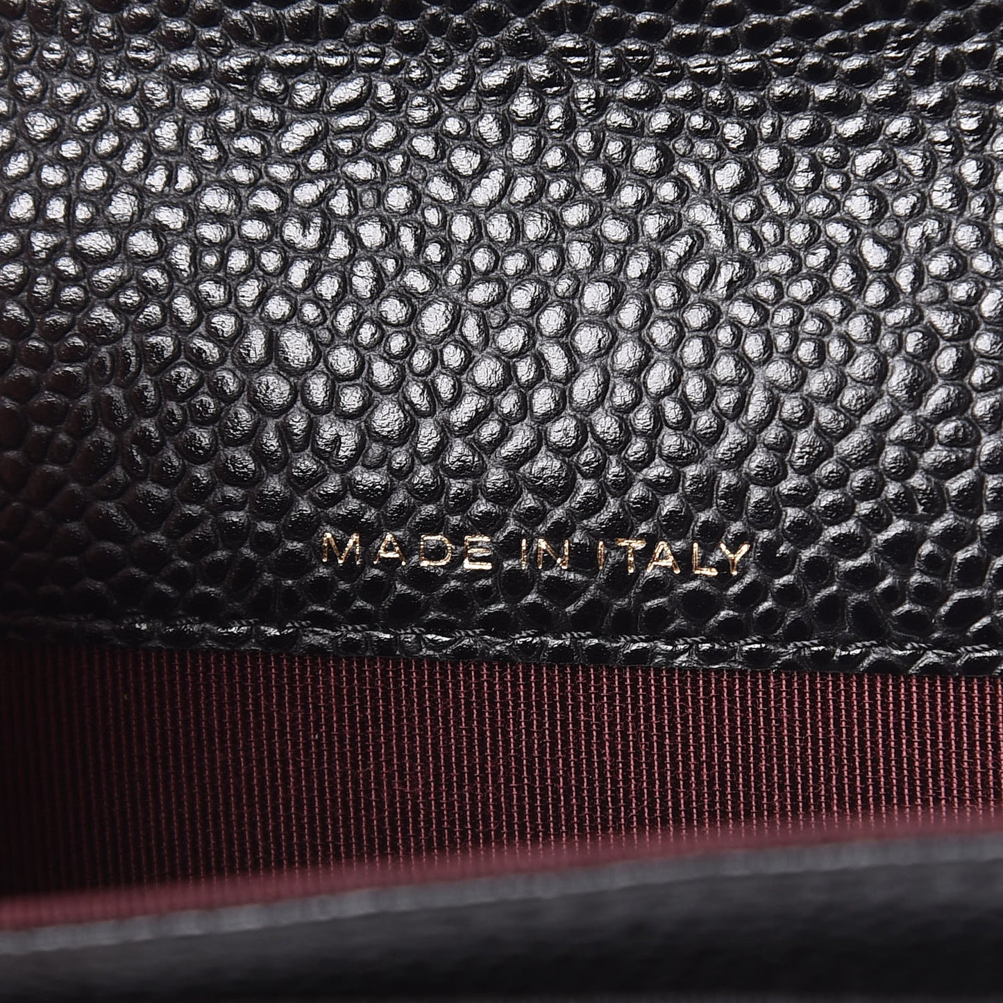 Caviar Quilted Flap Card Holder Black