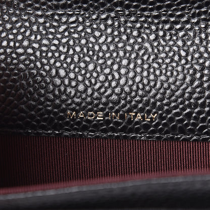 Chanel Caviar Quilted Flap Card Holder Black 7 of 9