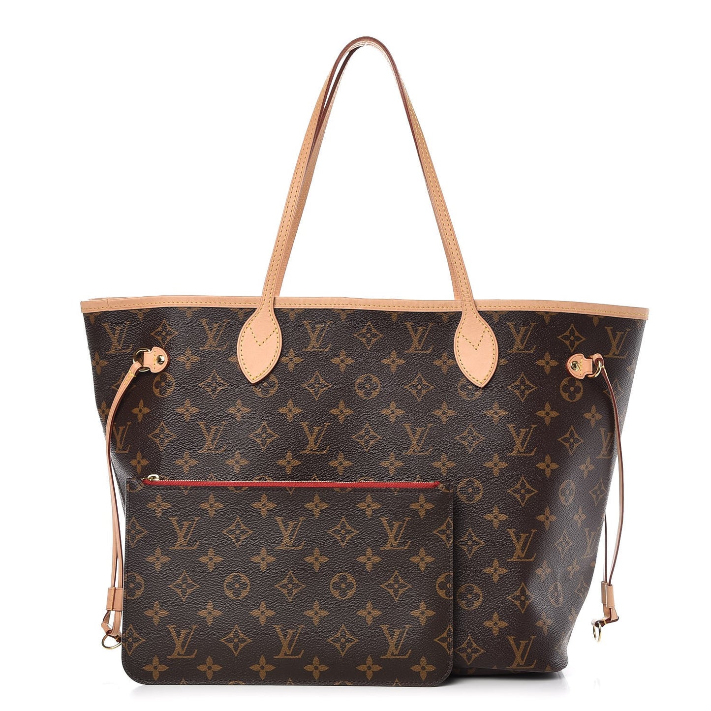 Monogram Neo Neverfull MM Cherry