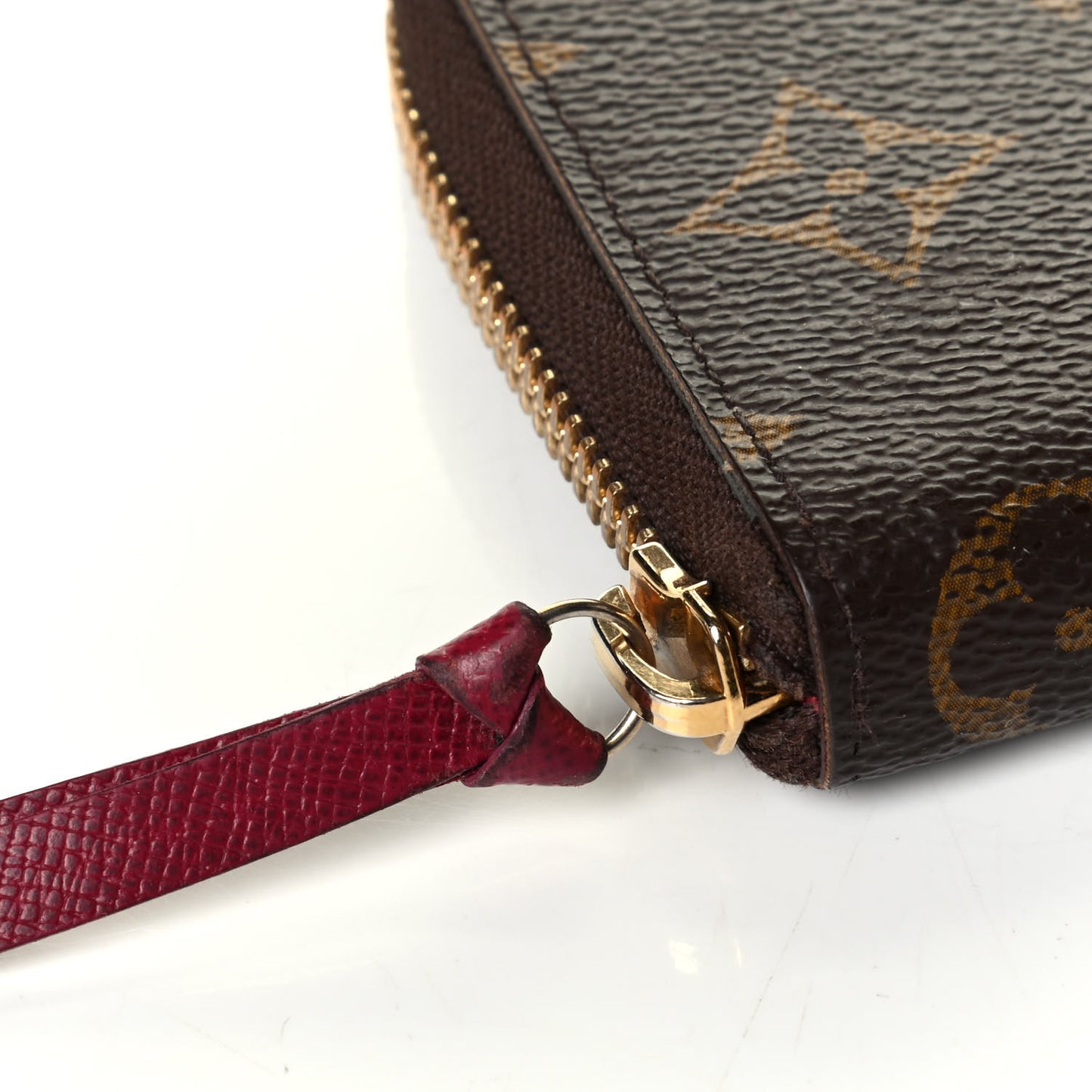 Monogram Clemence Wallet Fuchsia