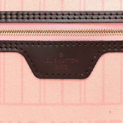 Louis Vuitton LOUIS VUITTON Damier Ebene Neo Neverfull MM Rose Ballerine 8 of 15