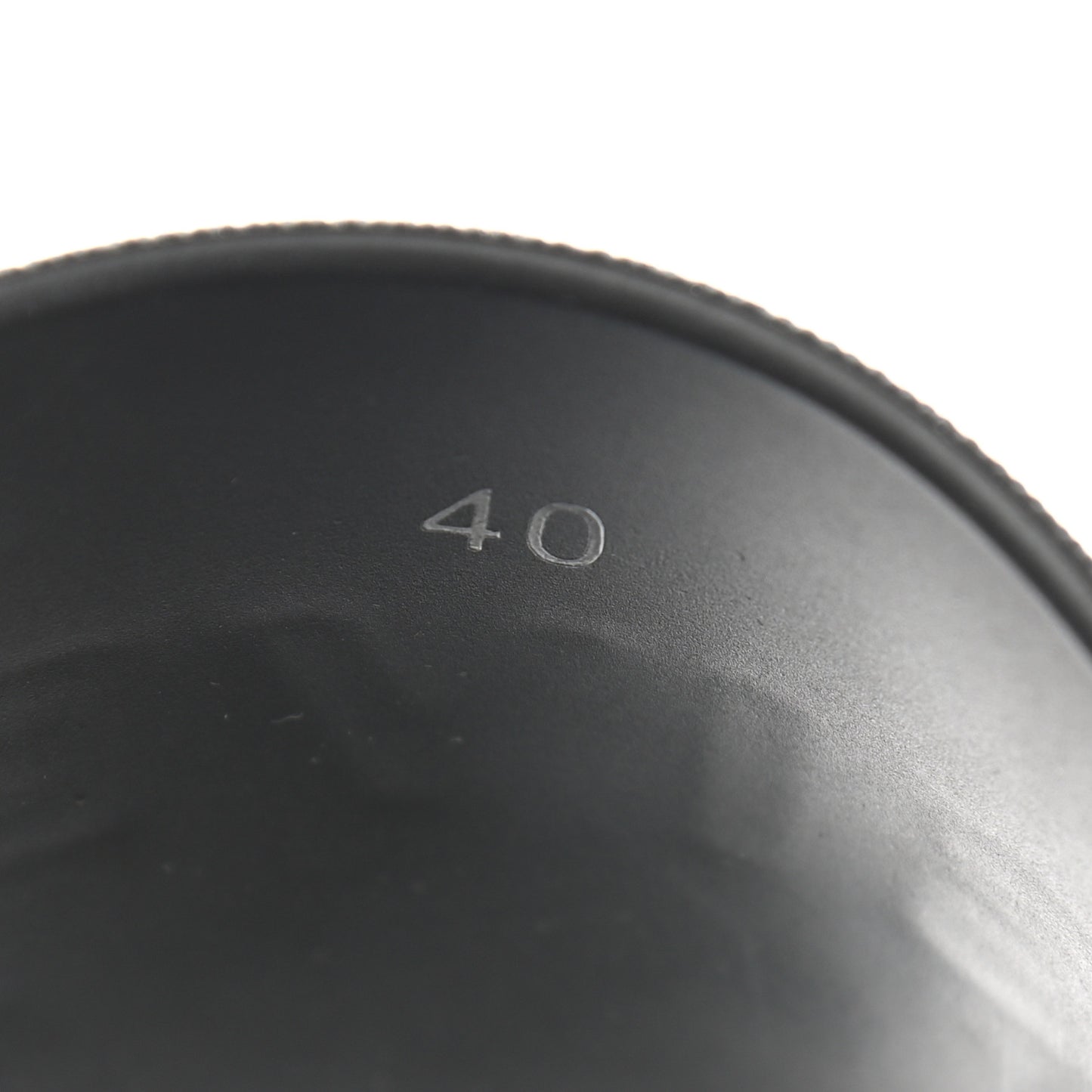 Rubber Logo Pool Slide Sandals 40 Black