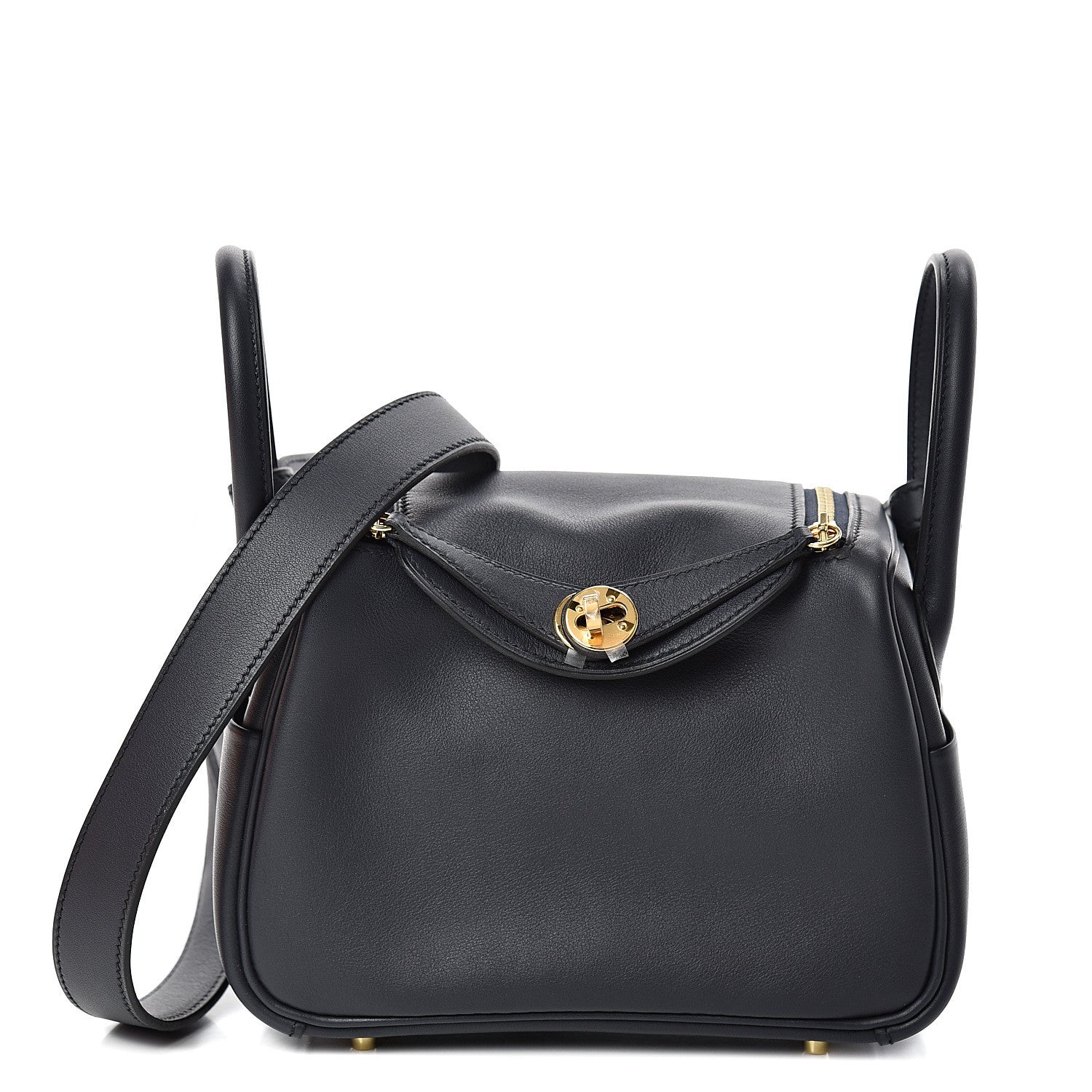 Hermes Swift Mini Lindy 20 Bleu Indigo 1 of 8