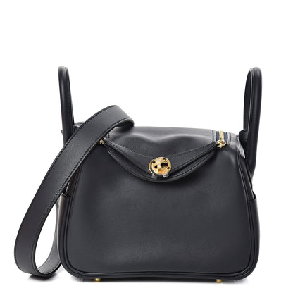 Hermes Swift Mini Lindy 20 Bleu Indigo 1 of 8