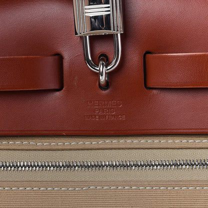 Hermes Vache Hunter Toile Herbag Zip 31 PM Trench Cuivre 9 of 10