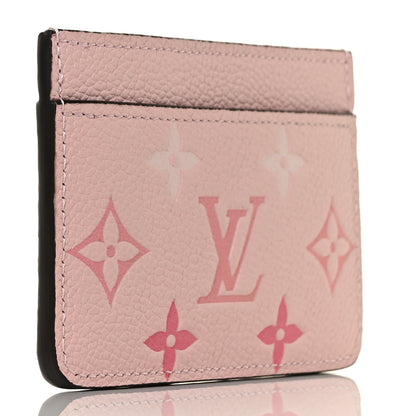 Louis Vuitton Empreinte Monogram Giant By The Pool Card Holder Bouton De Rose 3 of 8
