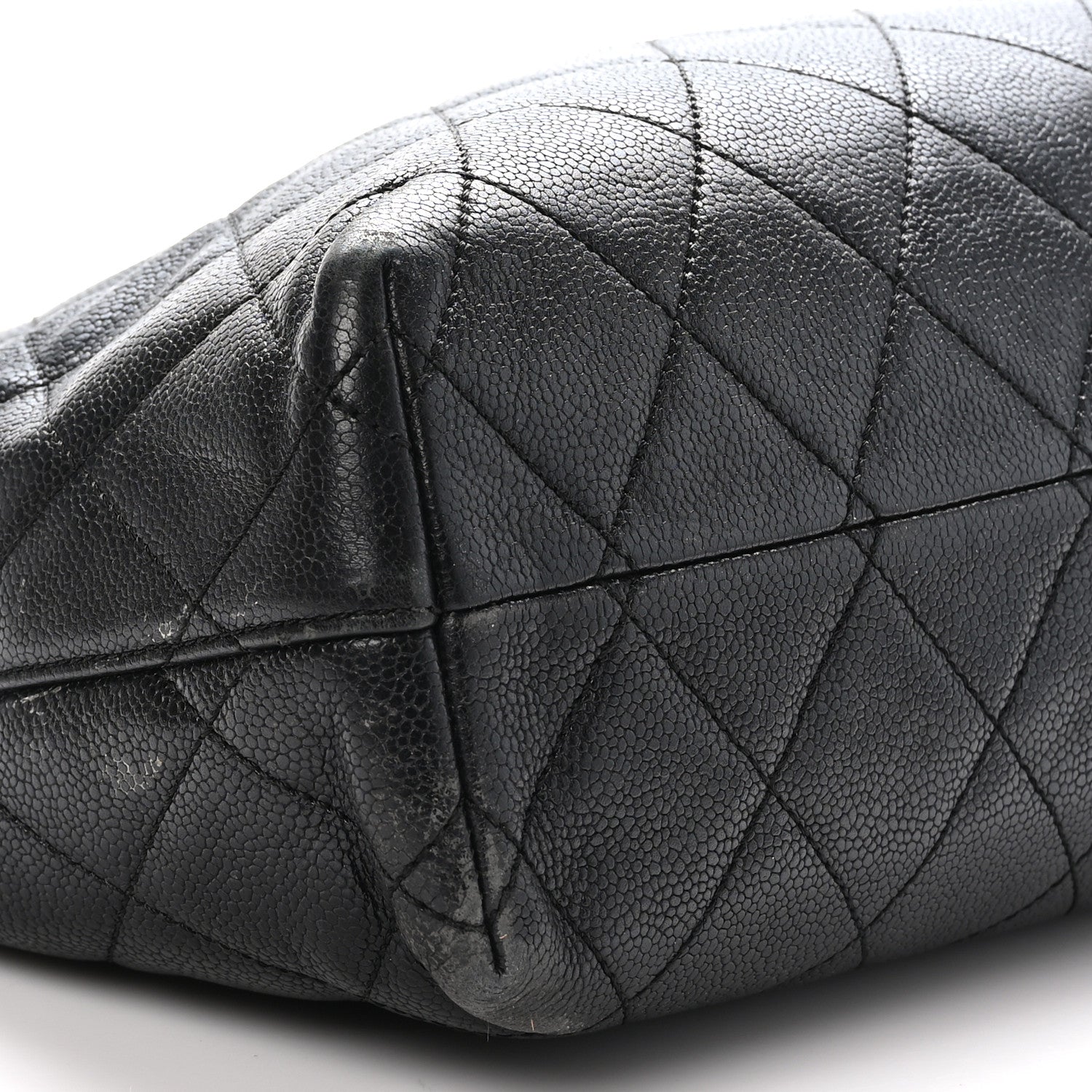 Chanel Caviar Quilted Shopping Tote Black 9 of 11