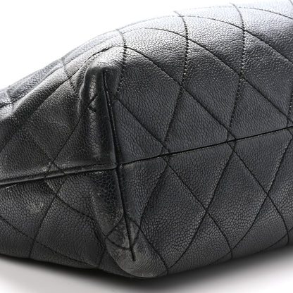 Chanel Caviar Quilted Shopping Tote Black 9 of 11