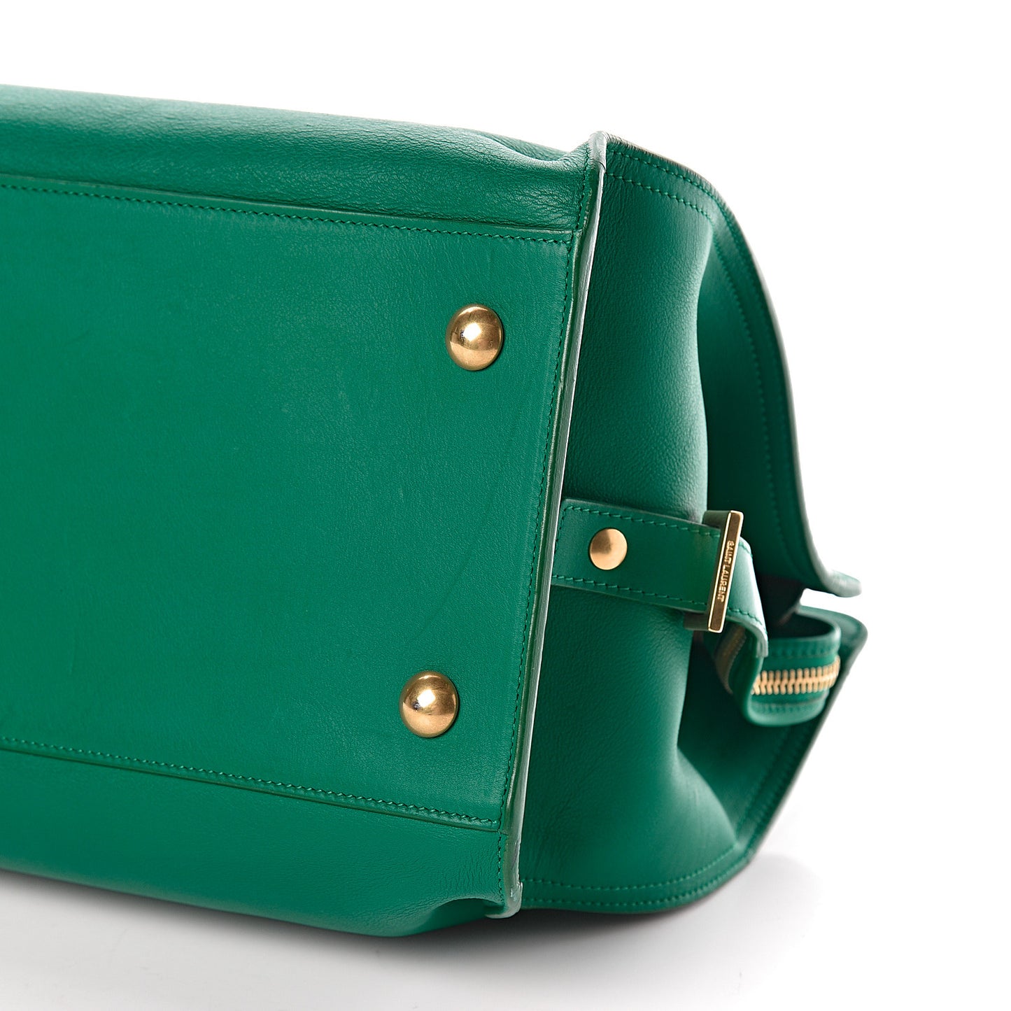 Calfskin Medium Classic Y Cabas Green