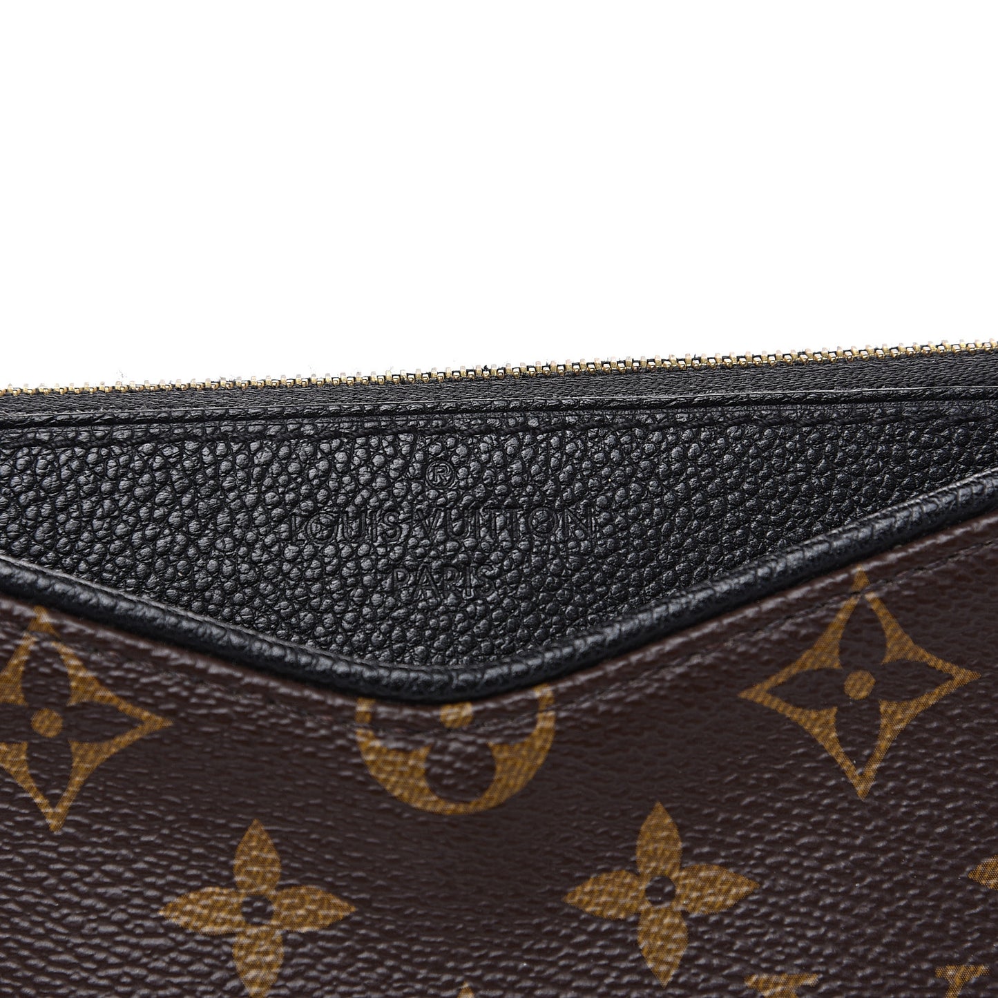 Monogram Pallas Clutch Black