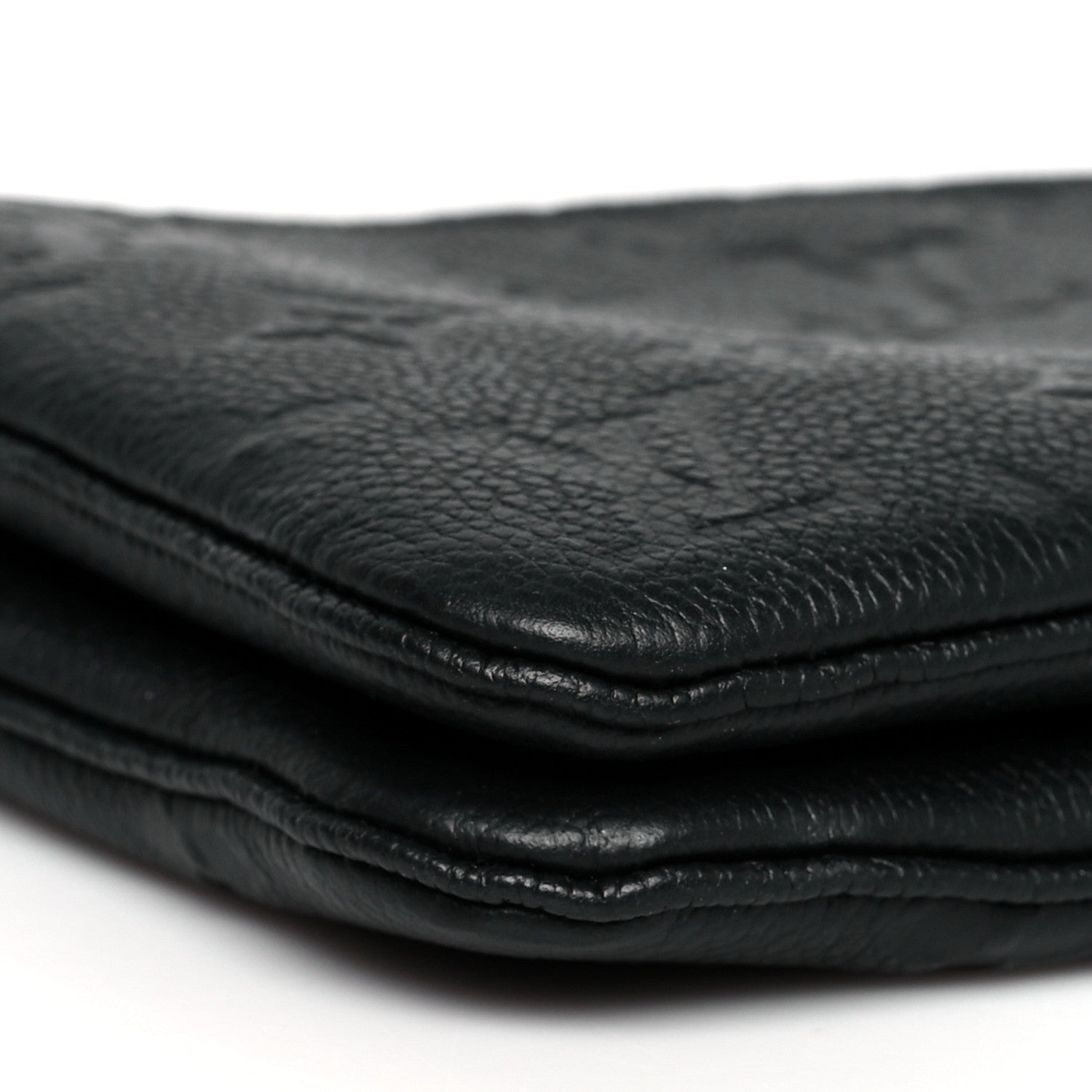 Louis Vuitton Empreinte Double Zip Pochette Black 9 of 12