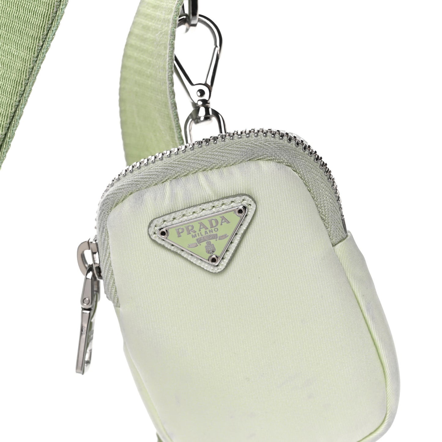 Re-Nylon Saffiano Re-Edition 2005 Shoulder Bag Acqua
