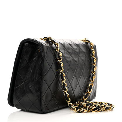 Chanel Lambskin Quilted Small Single Flap Black 3 of 11