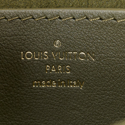 Louis Vuitton LOUIS VUITTON Calfskin New Wave Multi Pochette Kaki 6 of 12