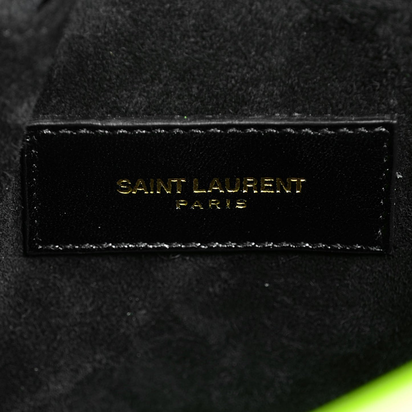Calfskin Nano Sac De Jour Neon Yellow