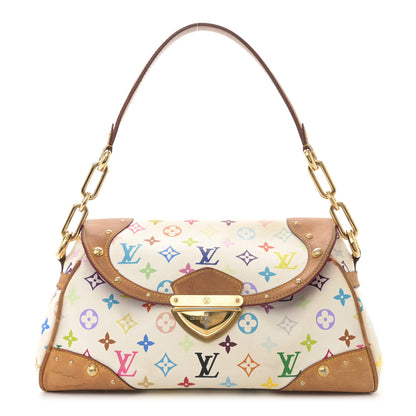 Louis Vuitton Monogram Multicolor Beverly MM White 1 of 13