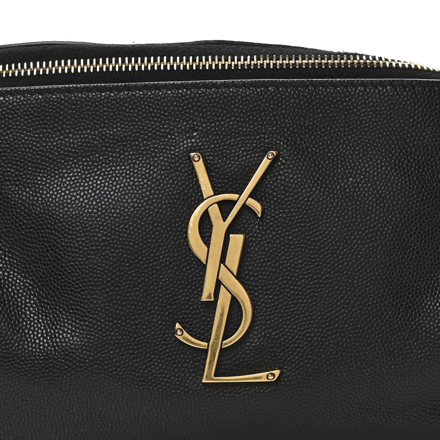 Grain De Poudre Monogram Belt Bag Black