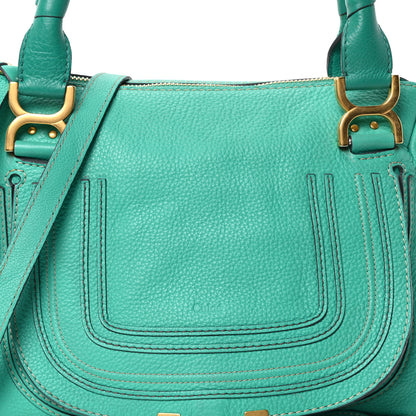 Chloe Calfskin Medium Marcie Satchel Jade Green 8 of 10