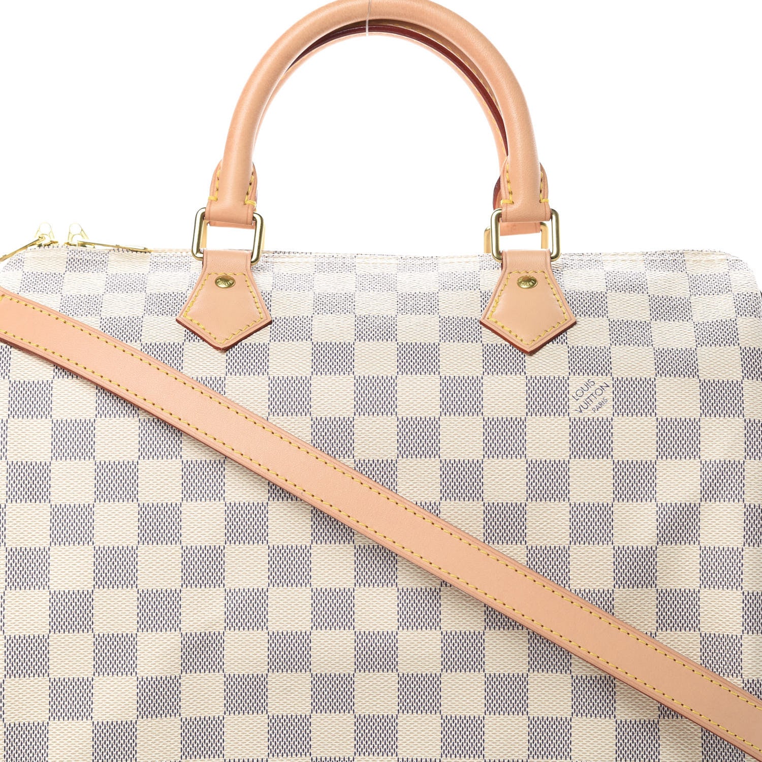 Louis Vuitton Damier Azur Speedy Bandouliere 30 9 of 12
