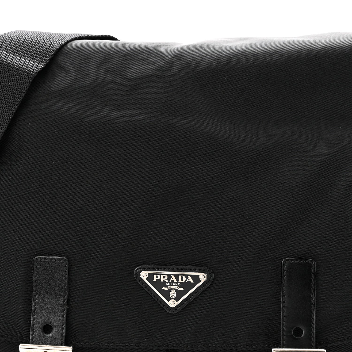Prada Nylon Vela Sport Messenger Bag Black 1922972 – FASHIONPHILE