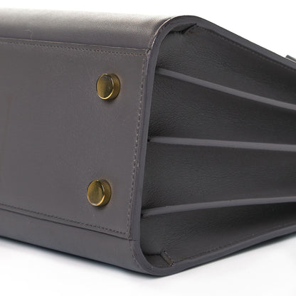 Saint Laurent Grained Calfskin Baby Sac De Jour Fog 7 of 10