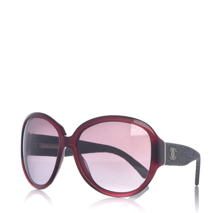 Chanel Denim CC Sunglasses 5163 Red 1 of 7