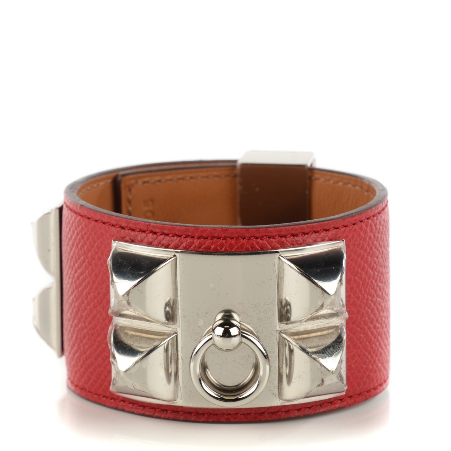 Epsom Collier De Chien CDC Bracelet S Rouge Casaque