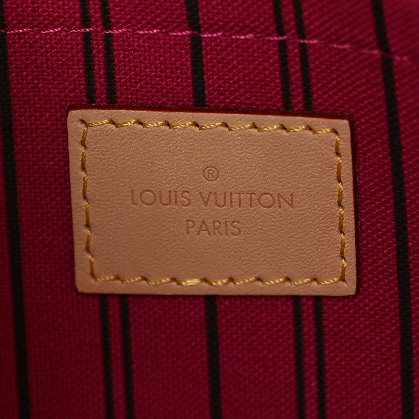 Monogram Neverfull MM GM Pochette Pivoine