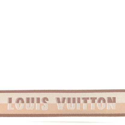 Louis Vuitton Jacquard Speedy Bandouliere 20 Shoulder Strap Beige Brown 3 of 4
