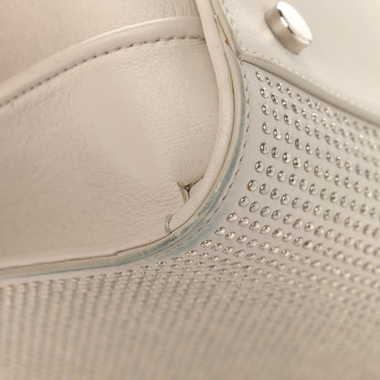 Saint Laurent Calfskin Studded Small Sac De Jour White 15 of 20
