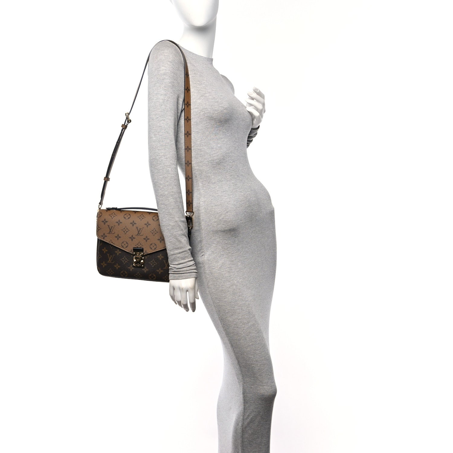 Louis Vuitton Reverse Monogram Pochette Metis 2 of 10