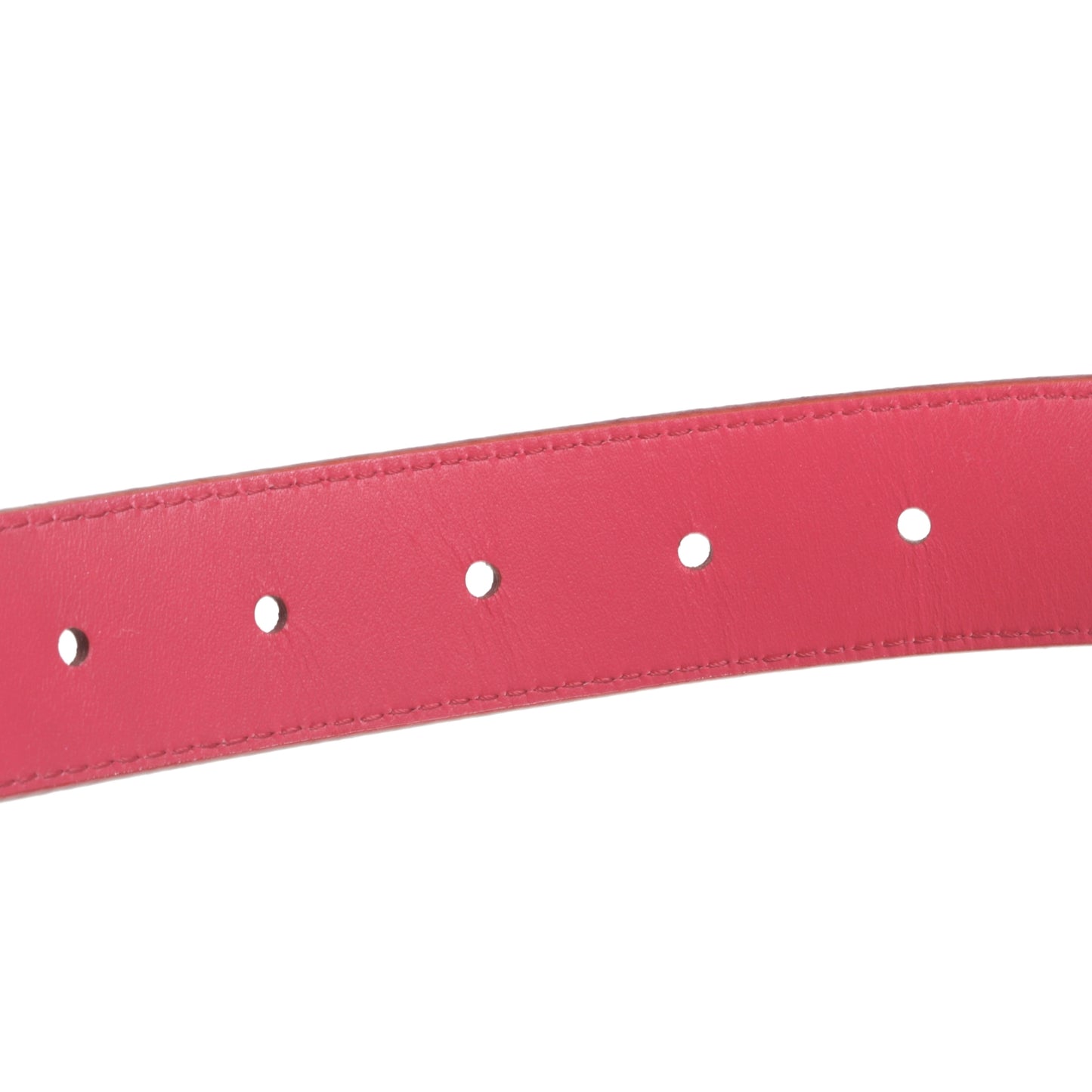 Monogram Multicolor LV Cut Reversible Belt 85 34 White