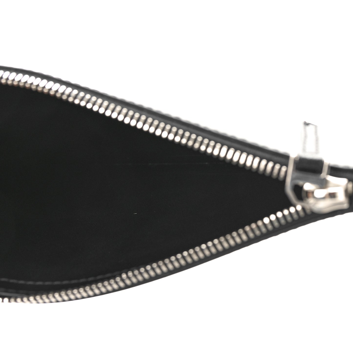 Smooth Calfskin Pouch Black