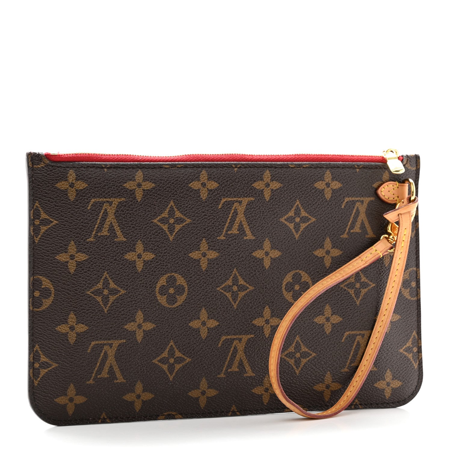 Louis Vuitton Monogram Neverfull MM GM Pochette Cherry 3 of 12