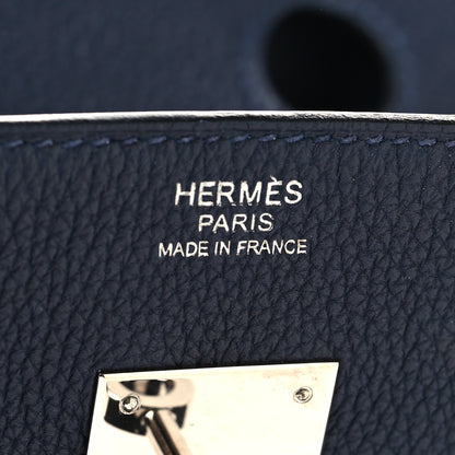 Hermes Togo Birkin 30 Bleu Nuit 5 of 11
