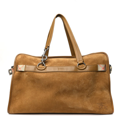 Burberry Suede B Clip Holdall Hebden Hebden 1 of 8