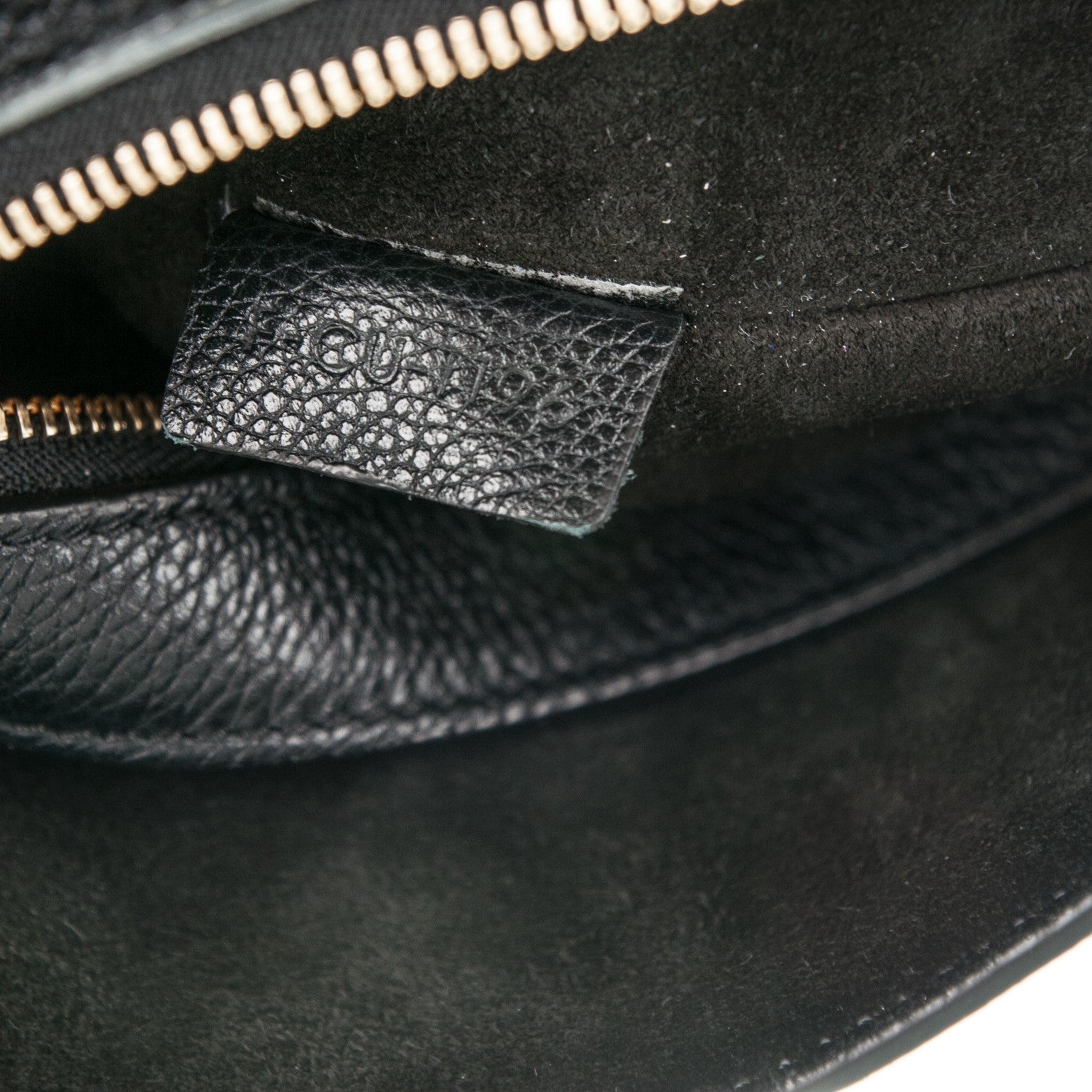Celine Soft Grained Calfskin Small Belt Cabas Phantom Black 7 of 7