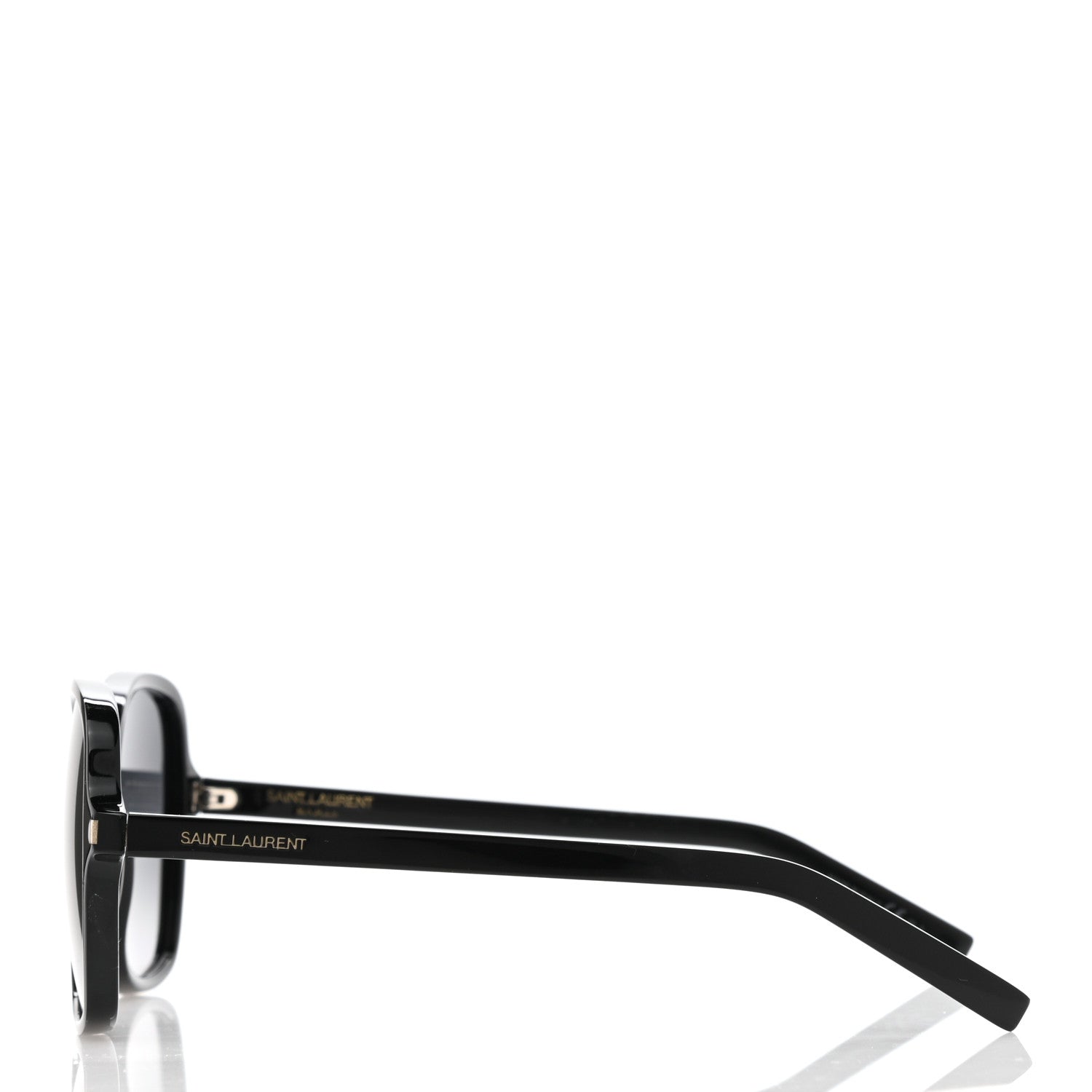 Saint Laurent Acetate Classic 8 Havana Sunglasses Black 3 of 8