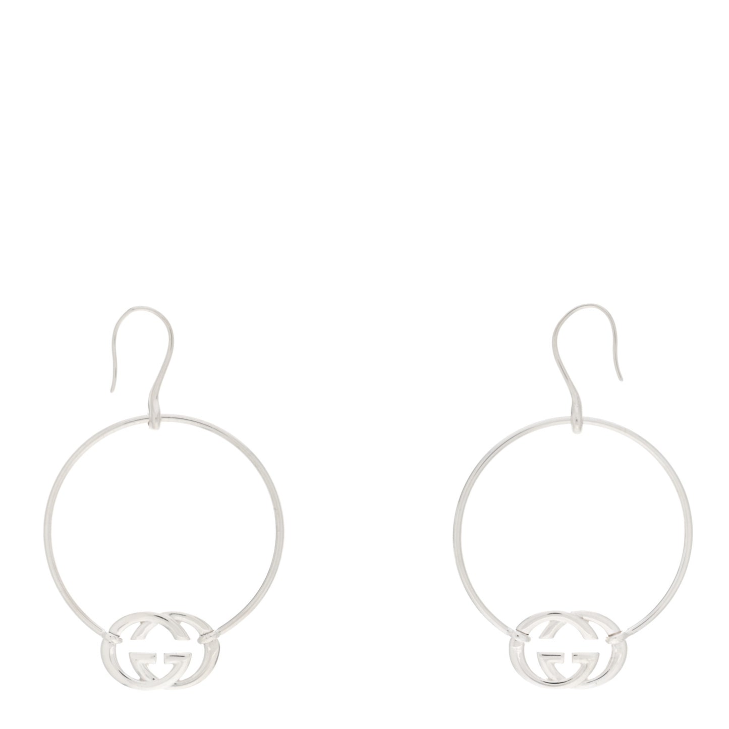 Sterling Silver Britt Hoop Earrings