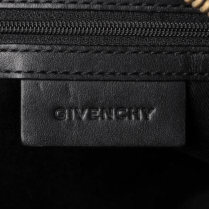 Givenchy Canvas Leather Trim Large Tote Bag Black 6 of 7