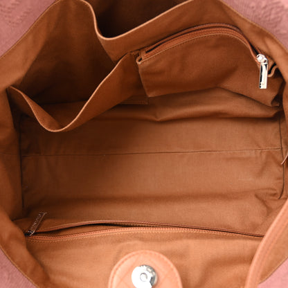 Chanel Canvas Large Double Face Tote Pink 5 of 12