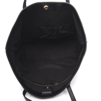 Gucci Nubuck Brocade Medium Soft Stirrup Tote Black 5 of 14