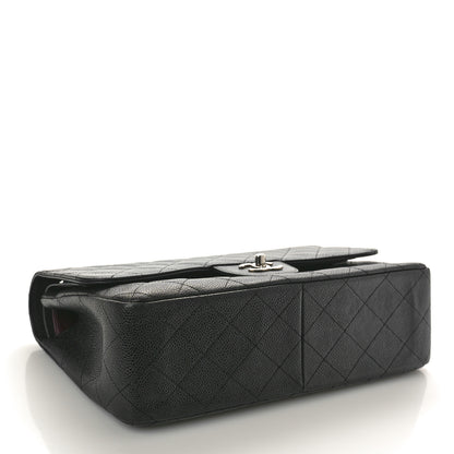 Chanel Caviar Quilted Jumbo Double Flap Black 4 of 10