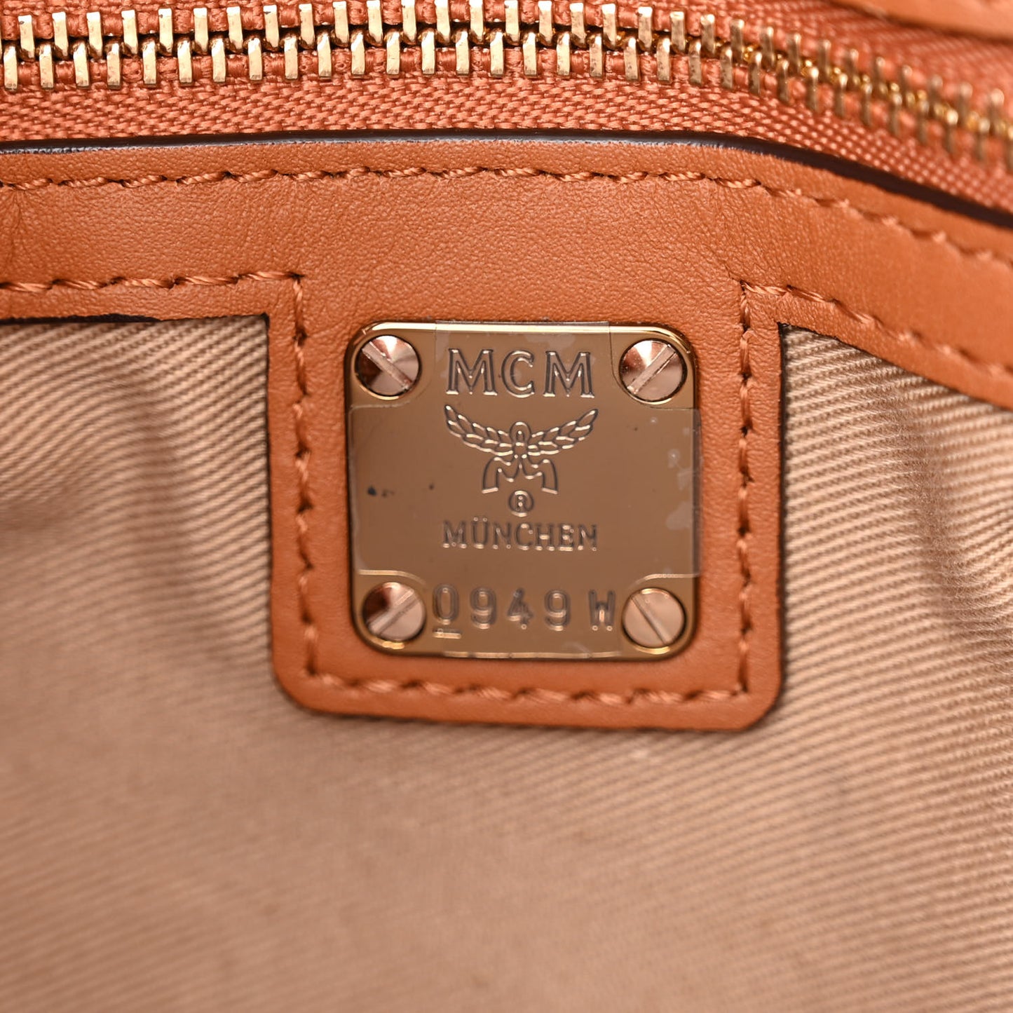 Visetos Millie Wallet On Chain Cognac