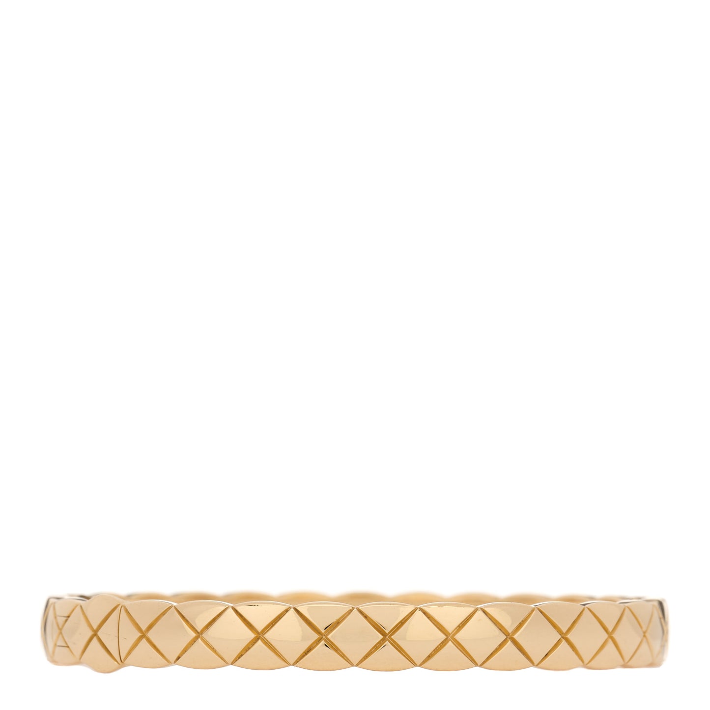 18K Yellow Gold Diamond Coco Crush Bracelet M