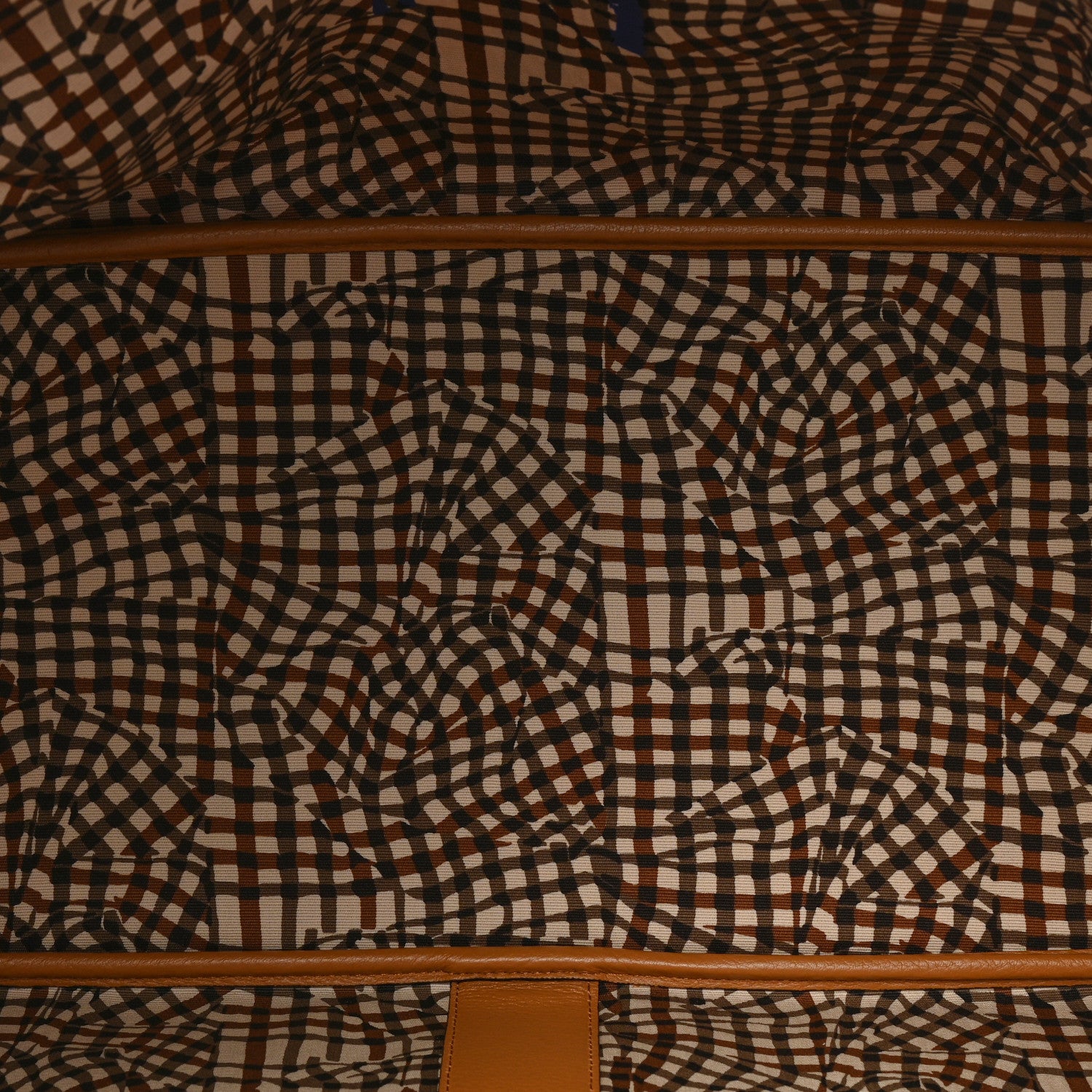 MCM Visetos Large Liz Reversible Shopper Tote Cognac 9 of 12