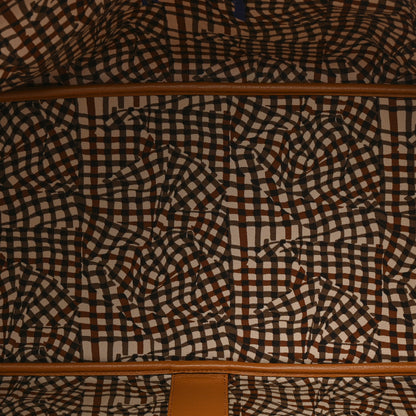 MCM Visetos Large Liz Reversible Shopper Tote Cognac 9 of 12